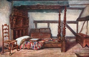 Anne Hathaways sommerhus, soveværelse